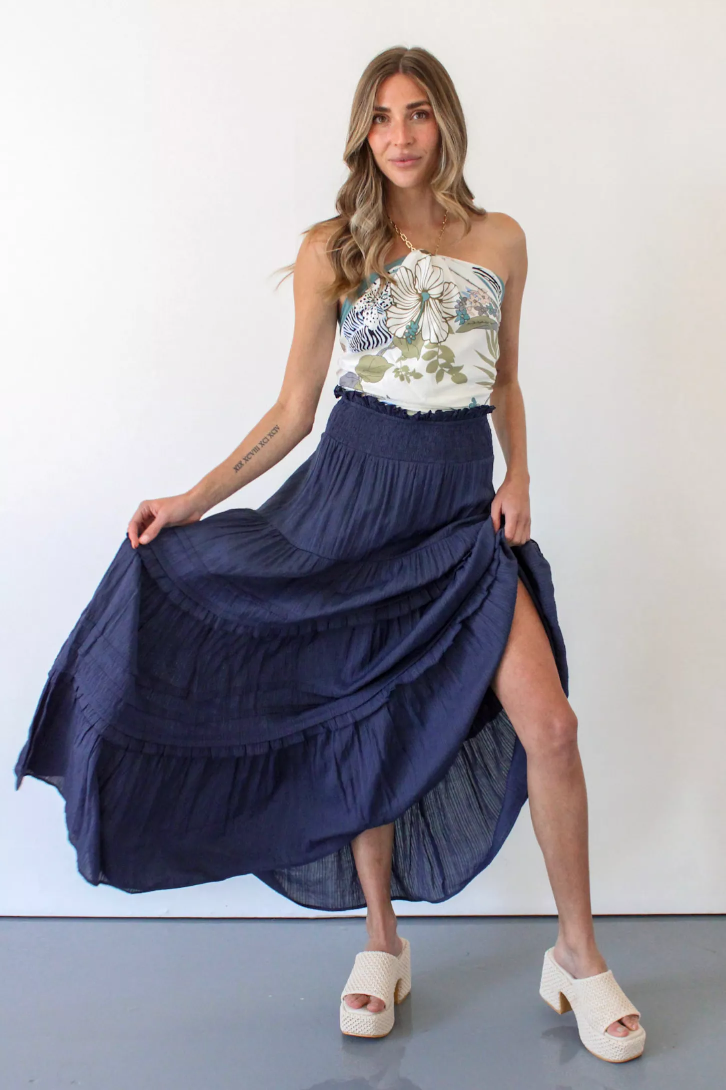 Pacific Cove Maxi Skirt