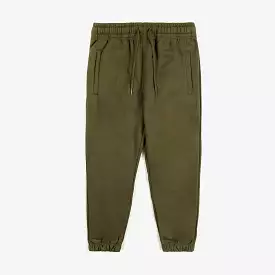 Premium Fleece Jogger Mens Pants (Olive)