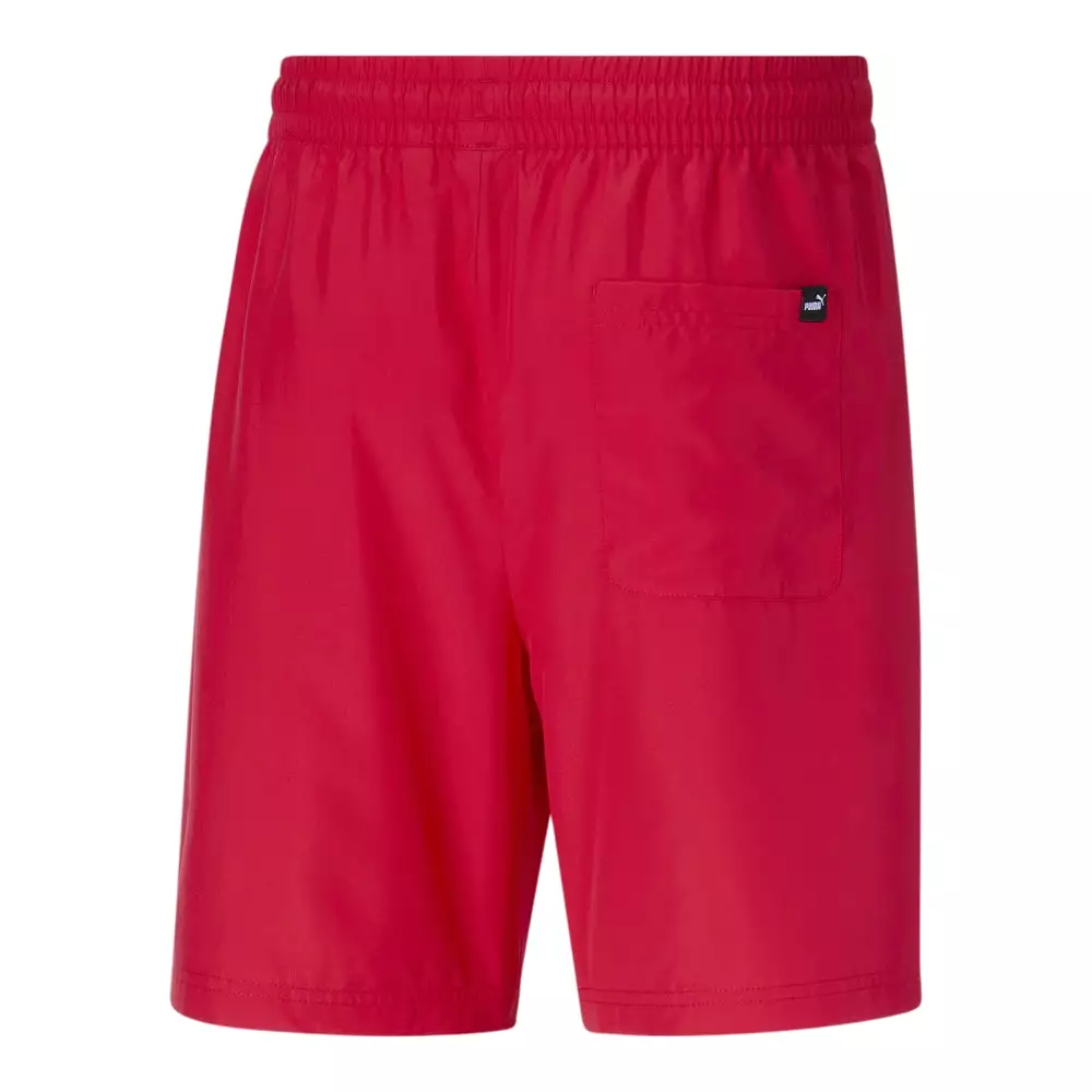 Puma Men's Essentials Embroidery Woven Shorts