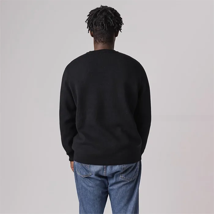 Pursuit Knit in Black | Hoodies & Crews | Stirling Sports