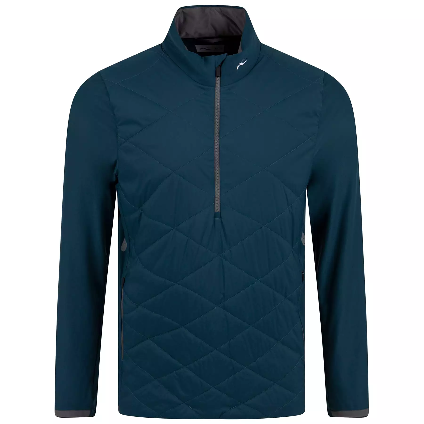 Release Half Zip Regular Fit Hybrid Jacket Petrol Blue - AW23