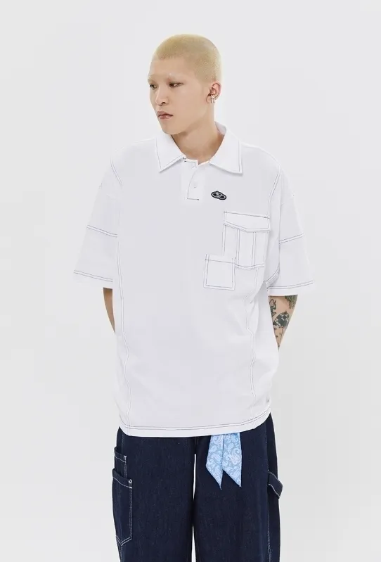 ROMANTIC CROWN  |Unisex Street Style Cotton Short Sleeves Oversized Shirts