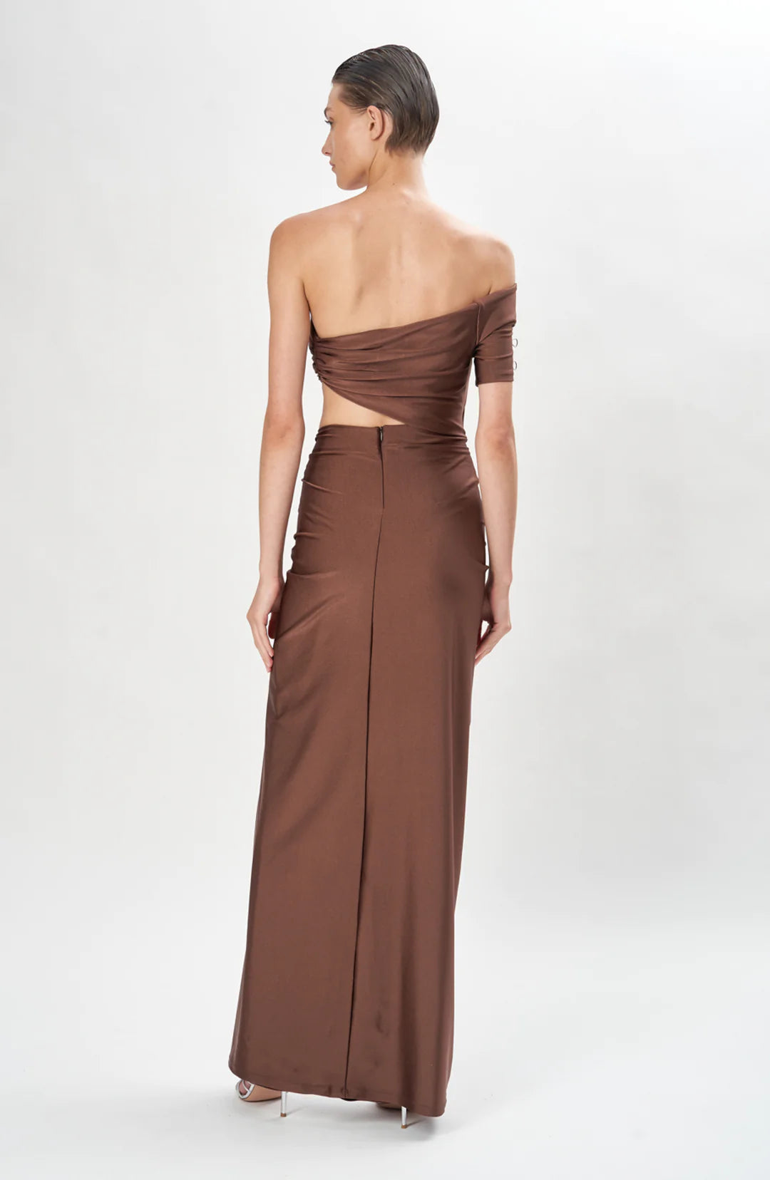 Ronny Kobo - Sloane Dress - Mahogany