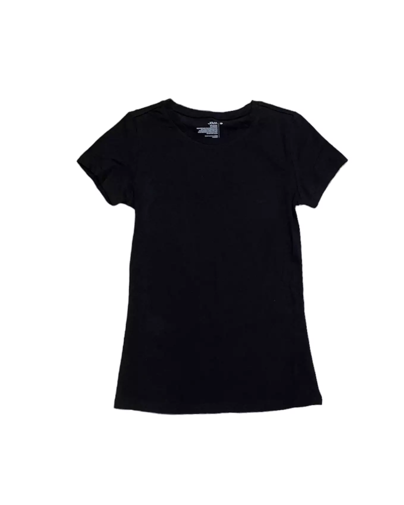 Round Neck Solid Tee