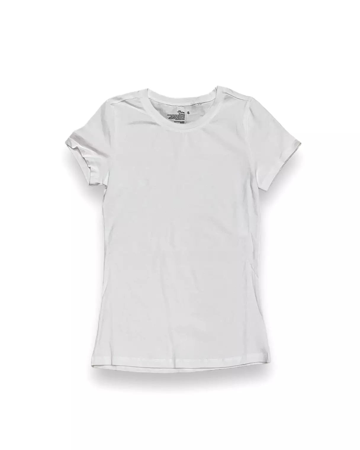 Round Neck Solid Tee