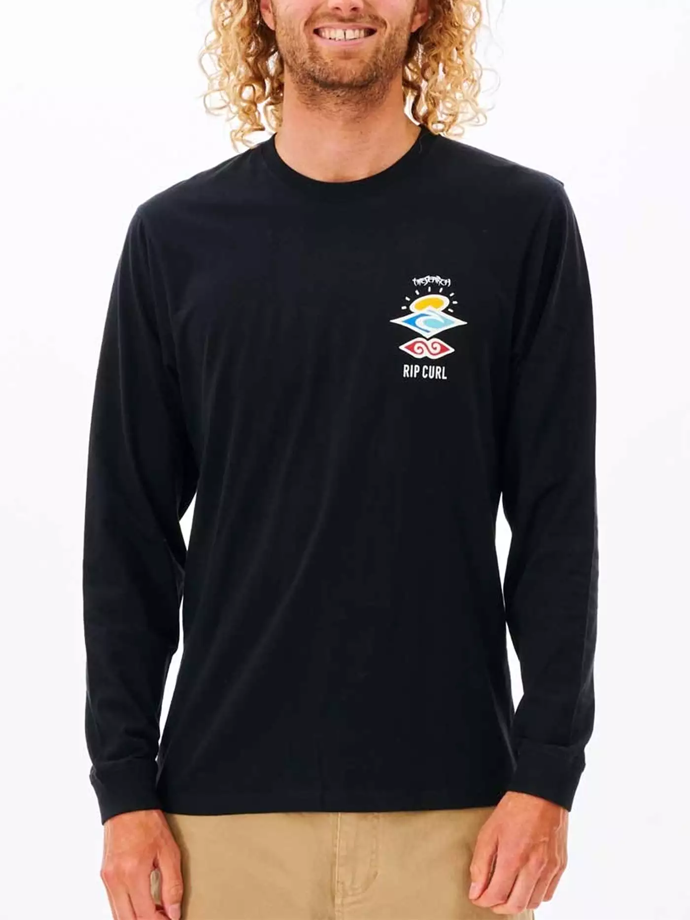 Search Icon Long Sleeve T-Shirt