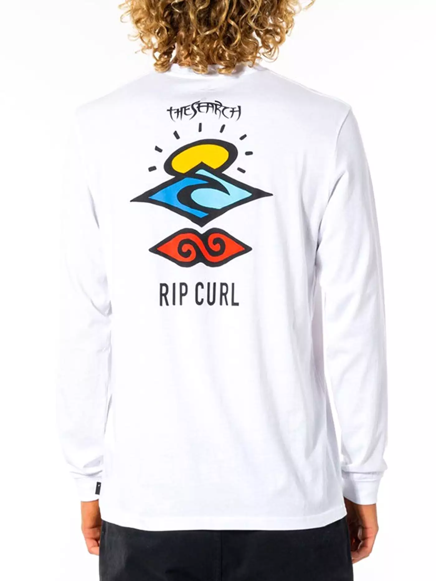 Search Icon Long Sleeve T-Shirt