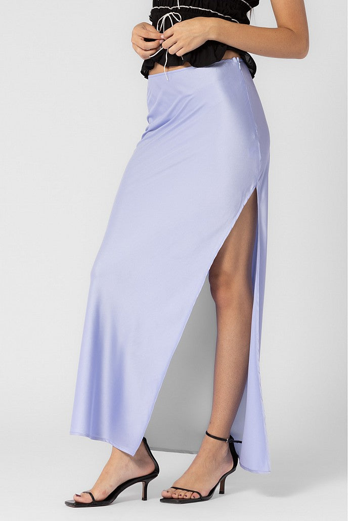 Slip Skirt in Ice Blue