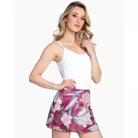 So Danca Adult Burgundy Wrap Skirt