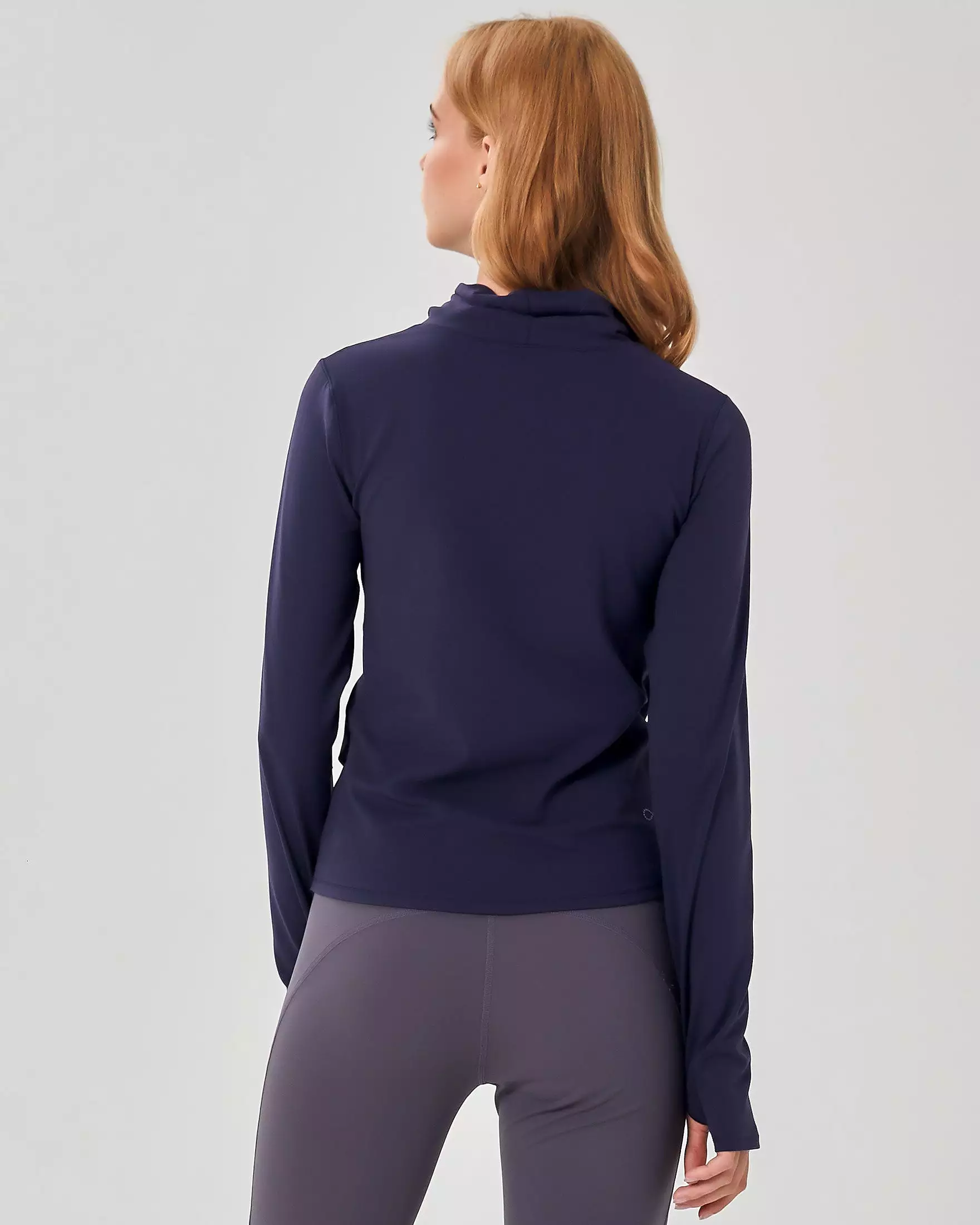 Turtle-Cowl Neck Coziplex Long Sleeve