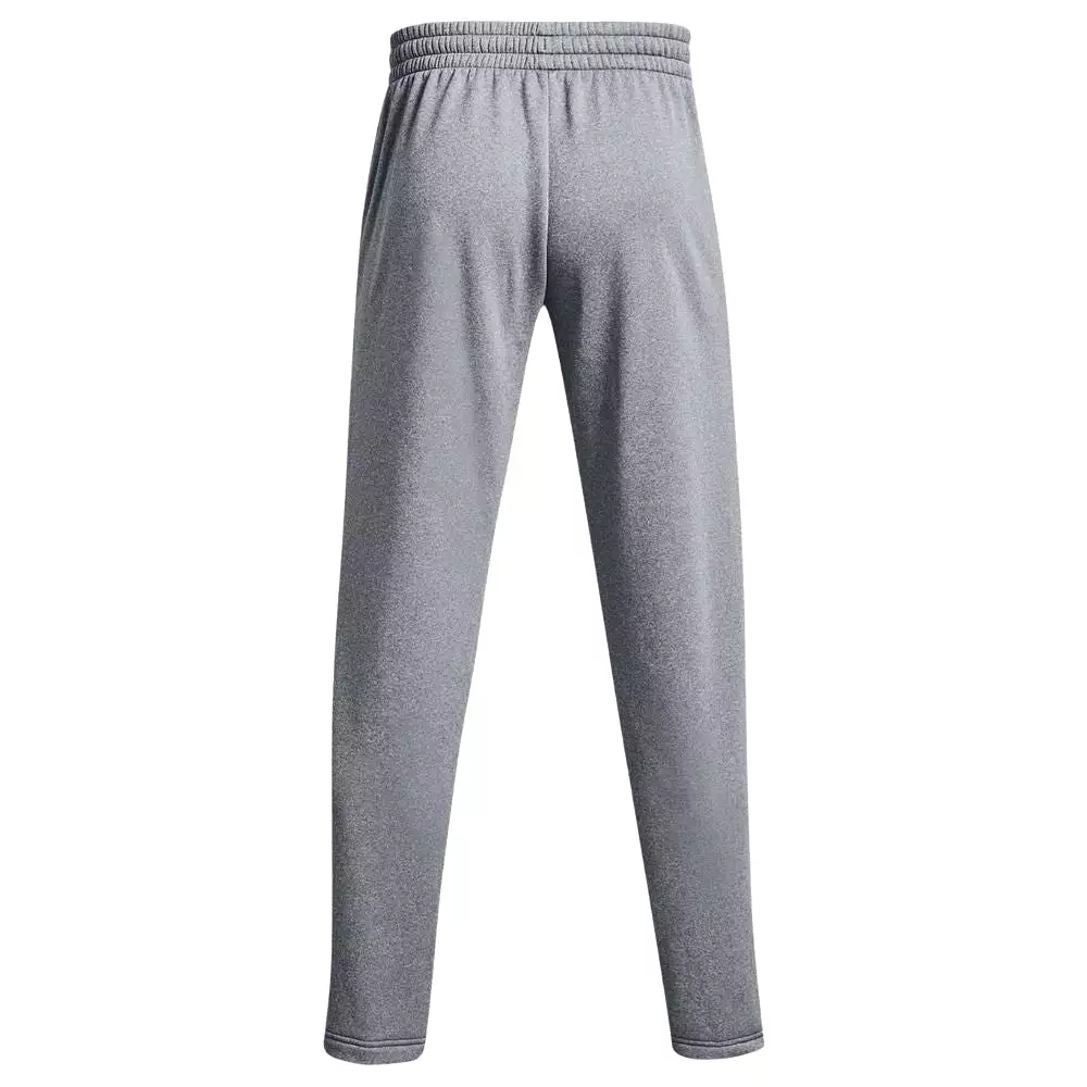 Under Armour Men's Warm Fleece Pants - Pitch Gray Light Heather/Black