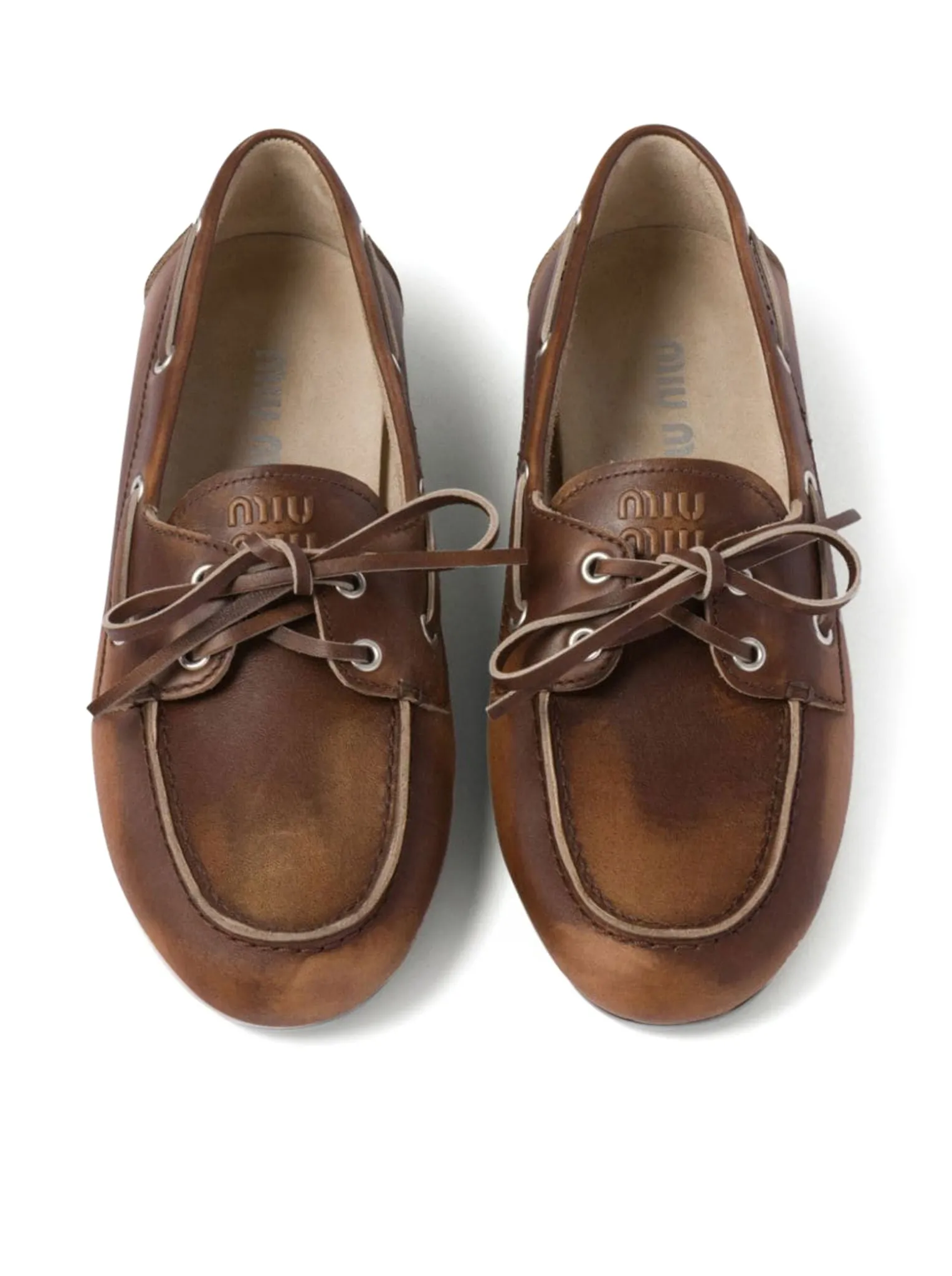 Unlined leather loafers