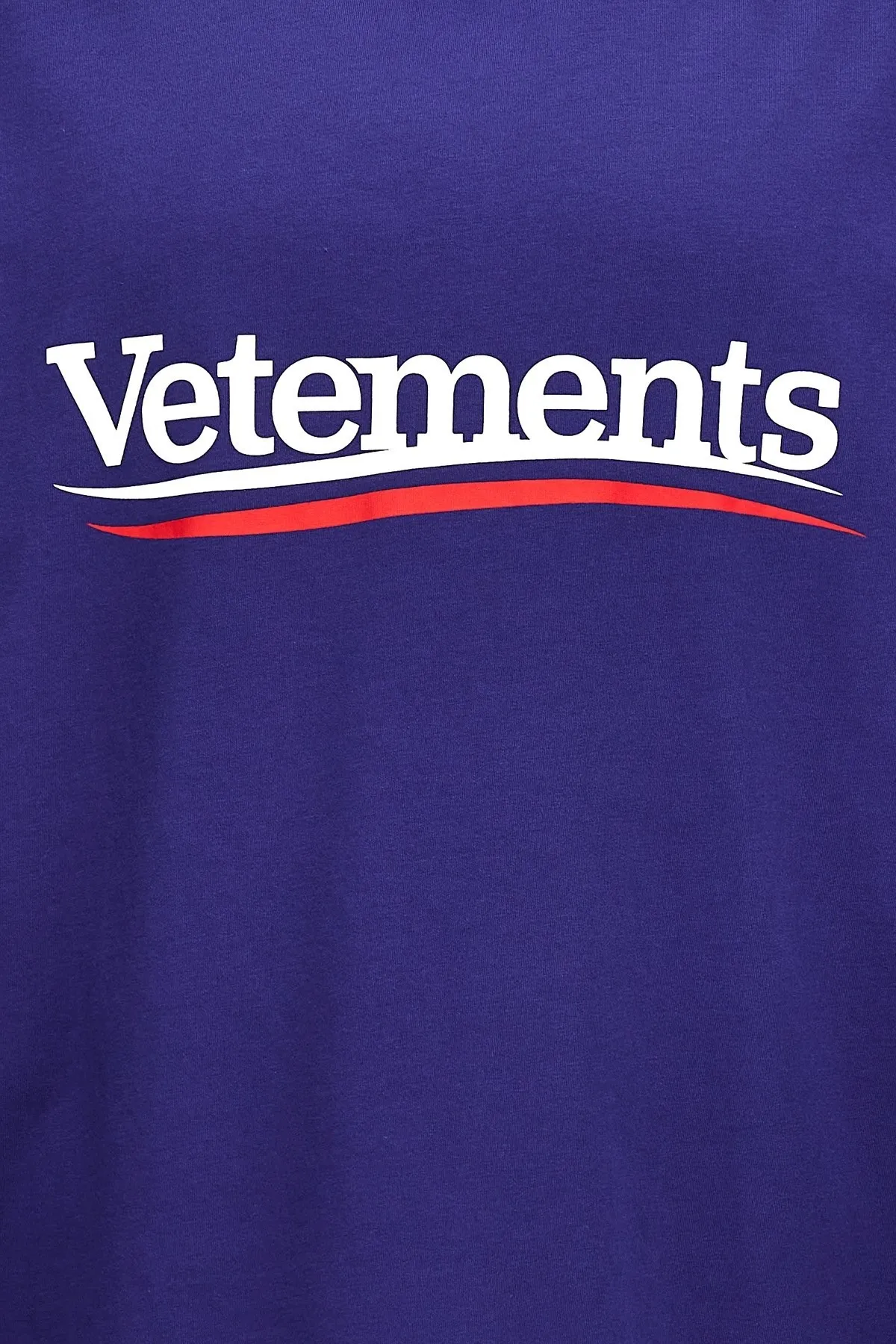 VETEMENTS  |Street Style Cotton Short Sleeves Oversized Logo T-Shirts