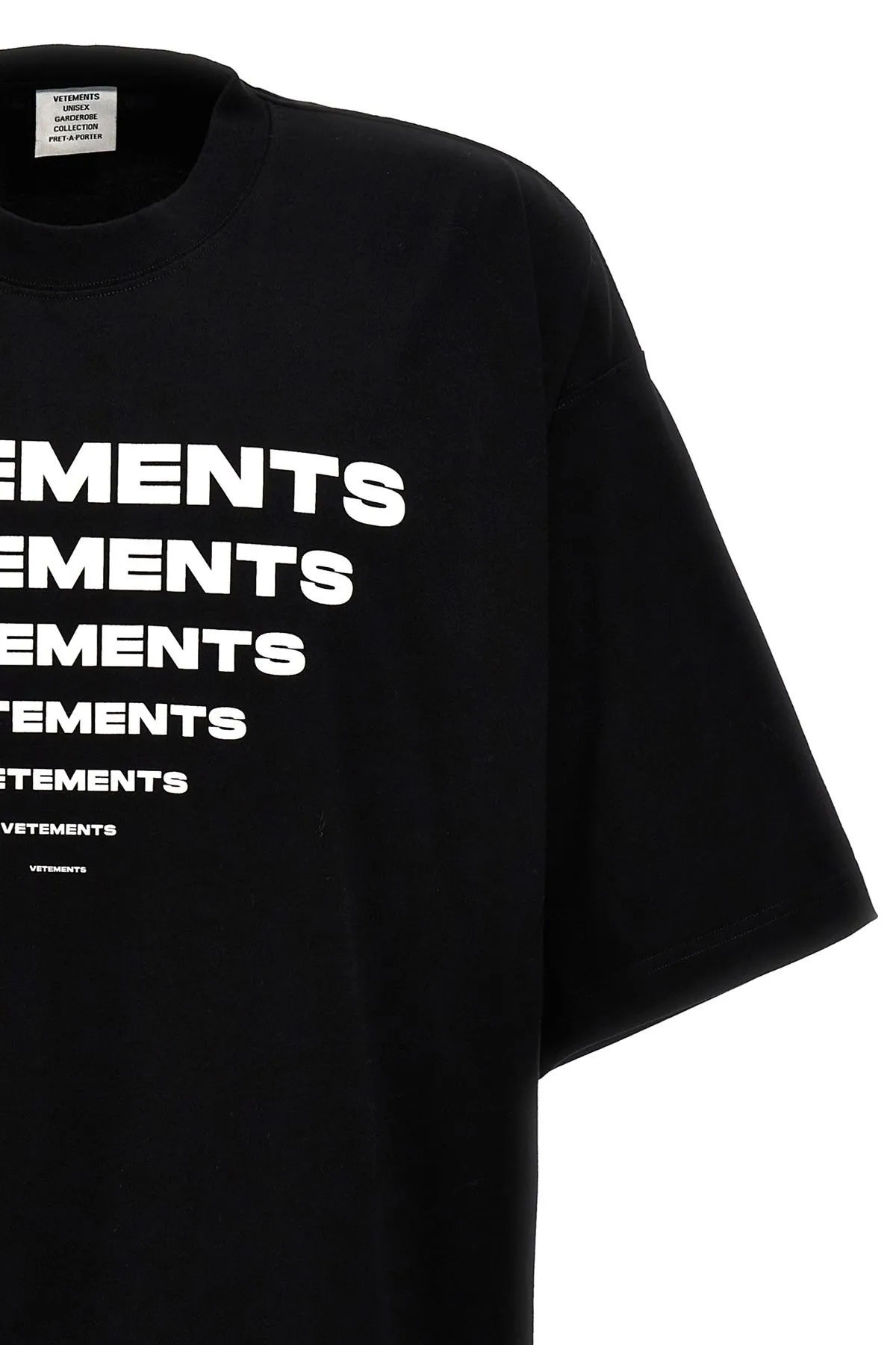 VETEMENTS  |Unisex Street Style Plain Cotton Short Sleeves Oversized