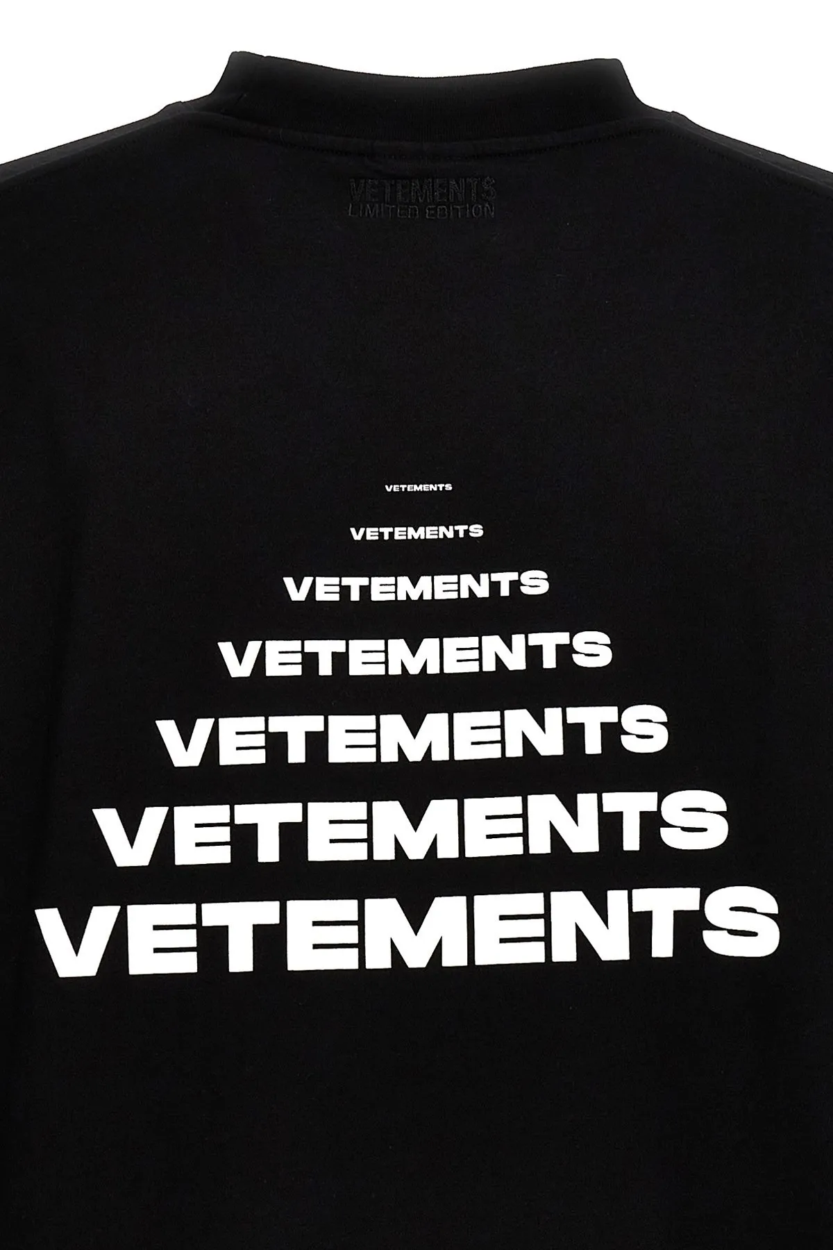 VETEMENTS  |Unisex Street Style Plain Cotton Short Sleeves Oversized