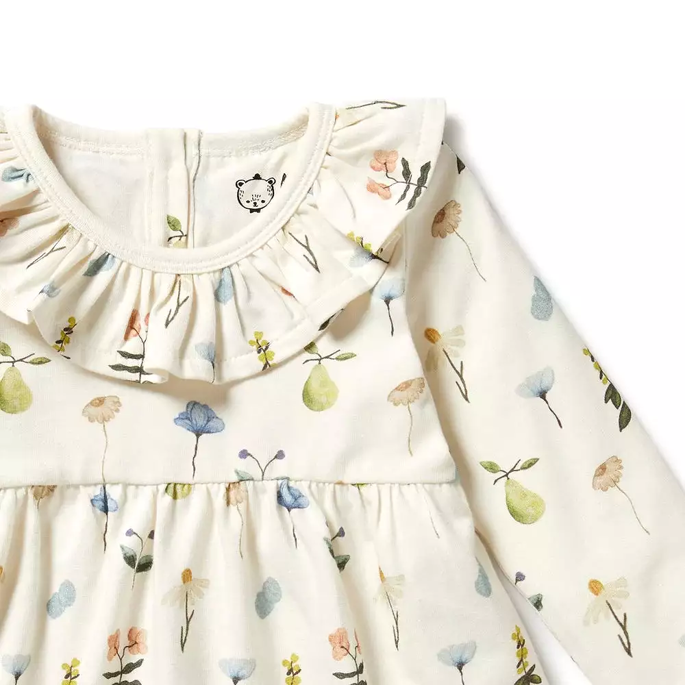 Wilson & Frenchy Organic Ruffle Dress - Petit Garden