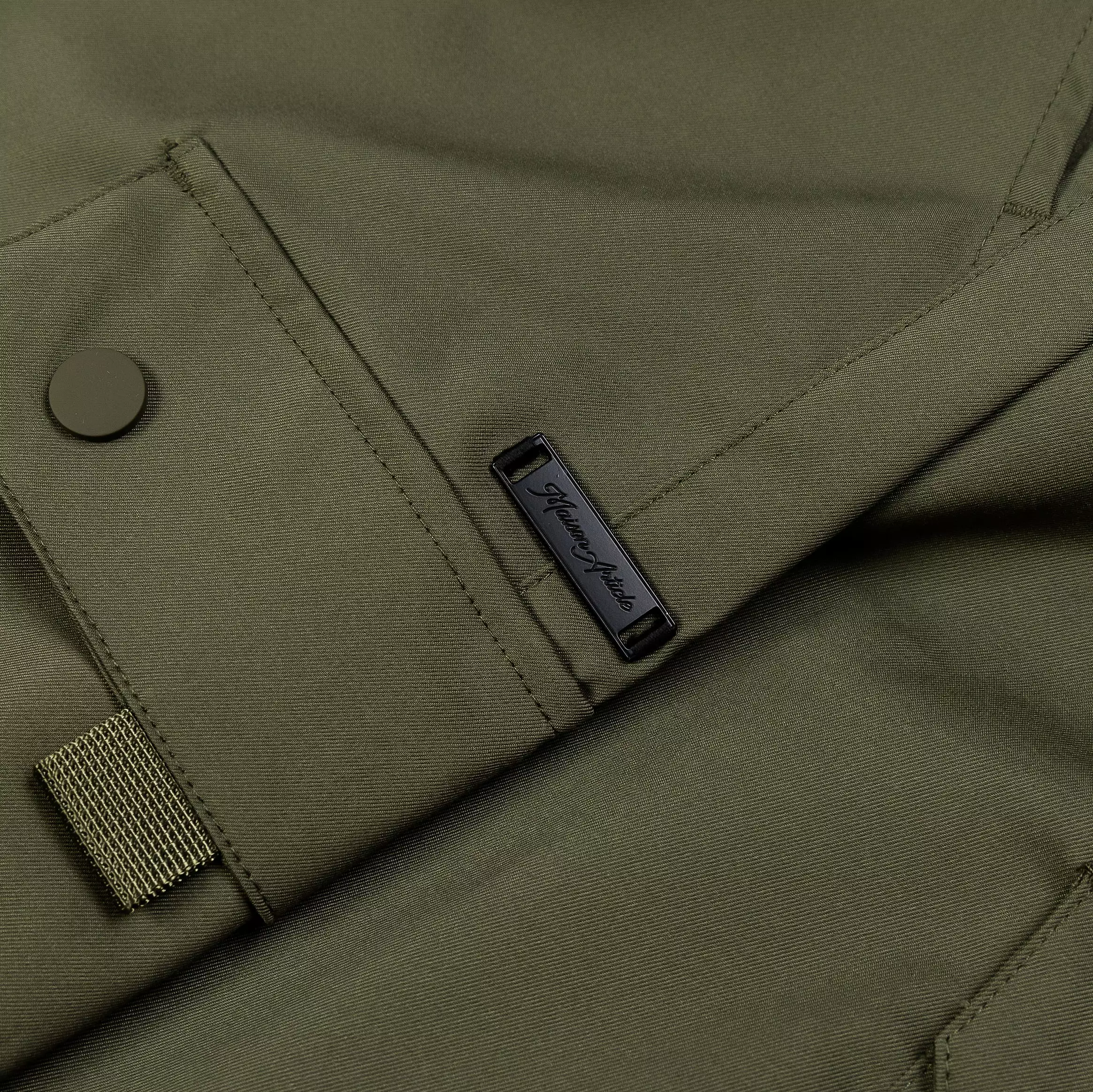 Woven Cargo Mens Pants (Olive)