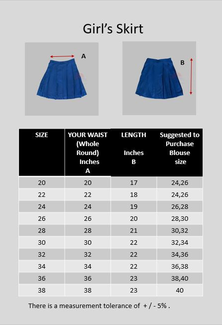 WSPS Girl's Skirt