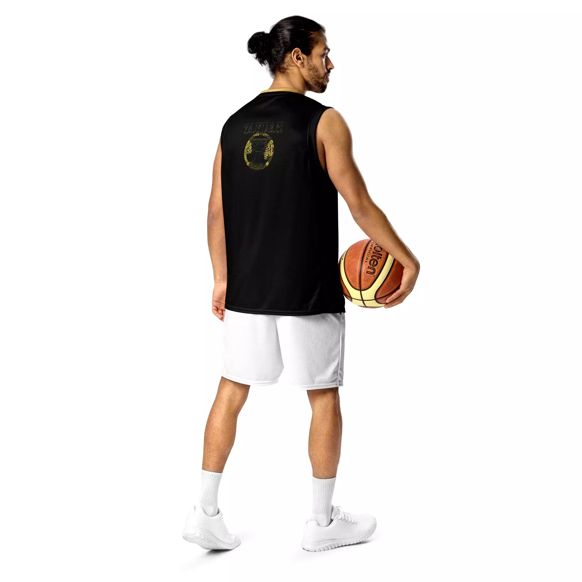 Yahuah Yahusha 01-05 Designer Recycled Unisex Basketball Jersey